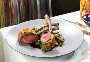 Rack of Lamb – Food Photography Food photography studio in Phoenix showing plated dishes